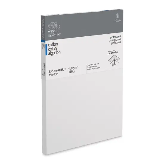 Winsor & Newton Professional Cotton Canvas - 12" x 16", Traditional Profile {1}