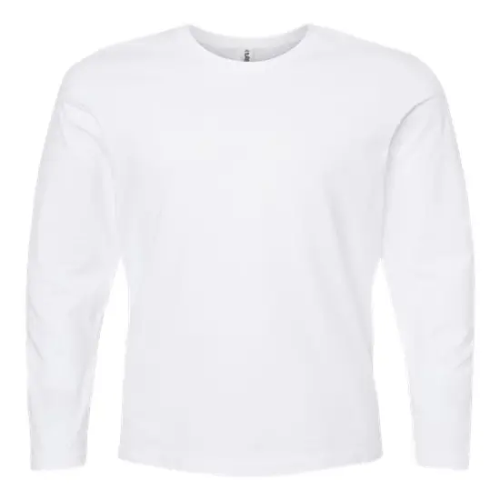 Tultex&reg; Premium Cotton Long Sleeve T-Shirt White {1}