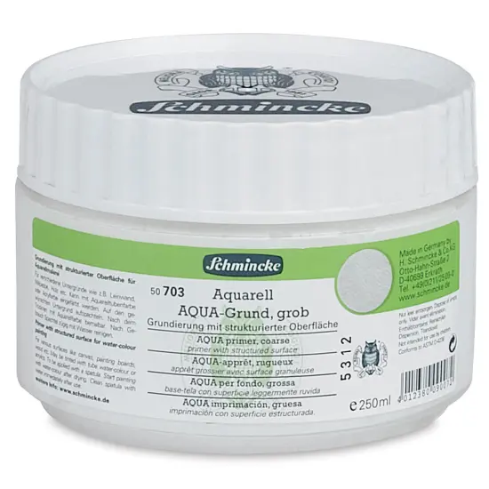 Schmincke Aqua Primer - Coarse, 250 ml jar {2}