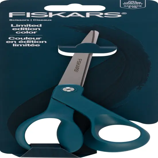 Fiskars All-Purpose Scissors 8"-Adriatic Blue {1}