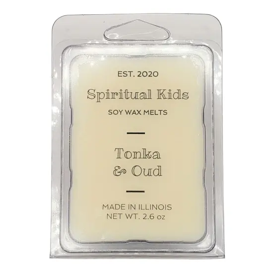 Tonka & Oud Soy Wax Melts 2.6oz 6ct Hand Poured with Fragrant/Essential Oils! | Birthday Gift | Christmas Gift | Woodsy Scent | {1}