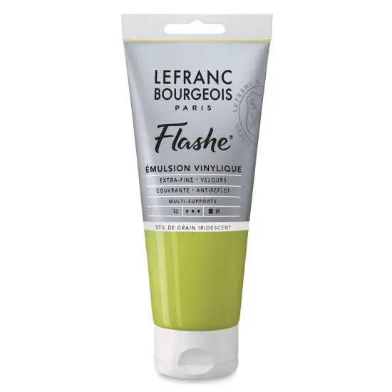 Lefranc & Bourgeois Flashe Vinyl Paint - Iridescent Stil de Grain Green, 80 ml {1}