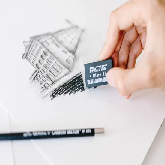 Multipack of 6 - Magic Black Erasers 2/Pkg {3}