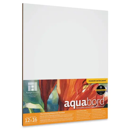 Ampersand Aquabord Panel - 12" x 16", 1/8" Flat {1}