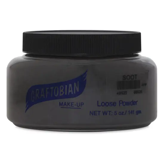 Graftobian Powder - Black Soot, 5 oz {1}