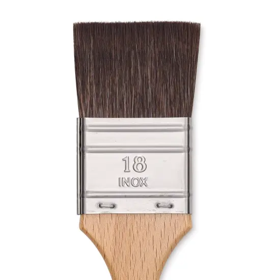 Escoda &Uacute;ltimo Synthetic Squirrel Brush -Mottler, Size 18 {1}