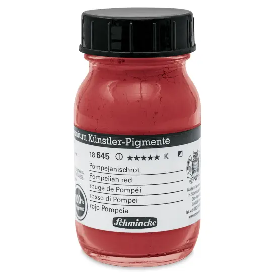 Schmincke Pigment - Pompeiian Red, 100 ml Jar {1}