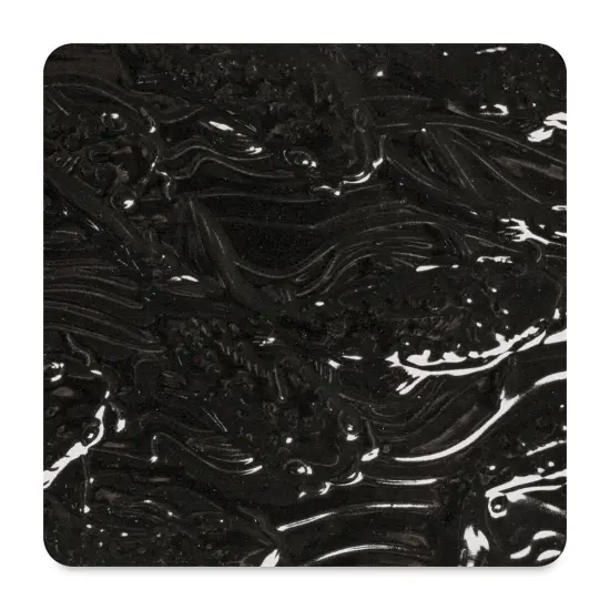 Amaco Liquid Gloss Glaze - Gallon, True Black, Opaque {1}