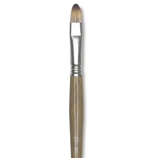 Escoda Tadami Synthetic Mongoose Brush - Bright, Short Handle, Size 12 {1}
