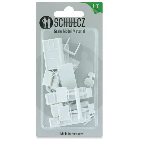 Schulcz Scale Model Furniture Set - Office, 1:50, 1/4" {1}