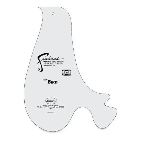 Iwata Artool Freehand Template - Set of 2, Master Series {1}