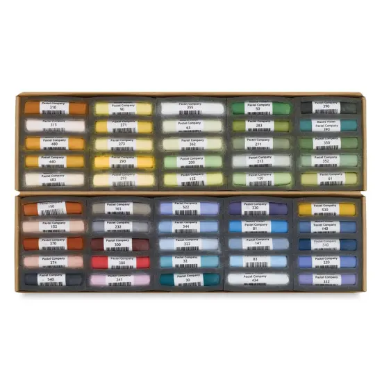 Mount Vision Soft Pastel Set - Landscape Colors, Set of 50 {1}