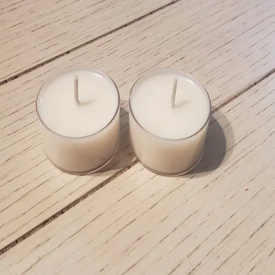 Nag Champa Natural Soy Wax Tealights 12 Count Hand Poured with Fragrant/Essential Oils! {2}