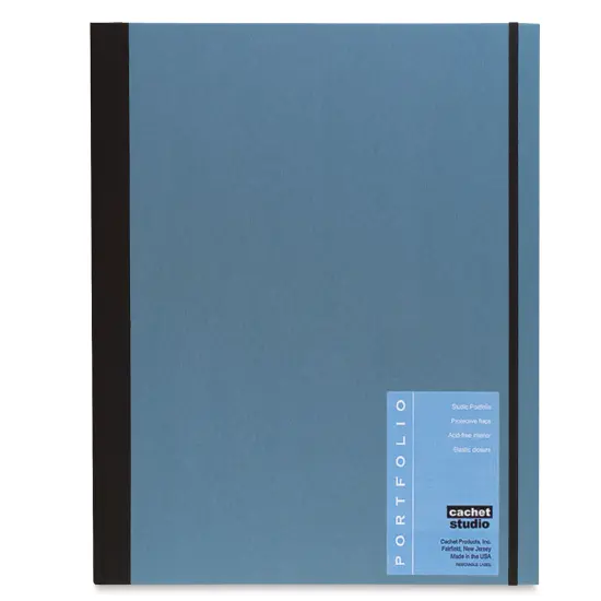 Cachet Studio Portfolio - 22" x 17", Cadet Blue, Portrait {1}