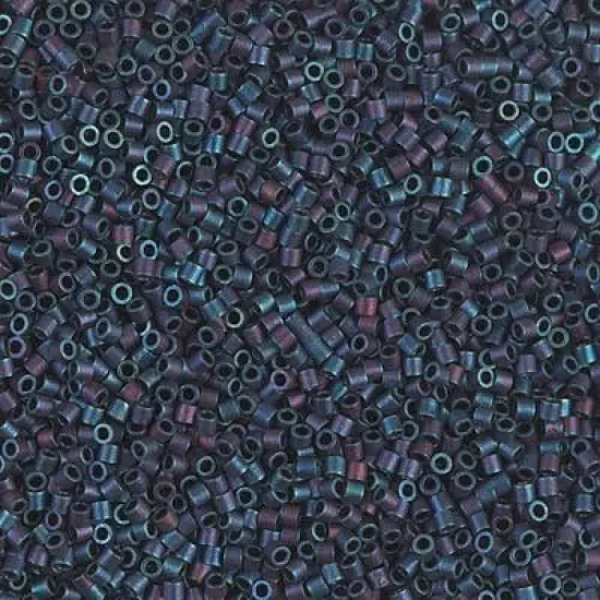 Miyuki Delica Bead 15/0, DBS0325, Matte Metallic Blue Iris {1}