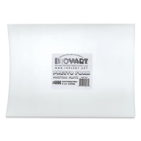 Inovart Printfoam for Block Printing - Pkg of 12, 9" x 12" {1}