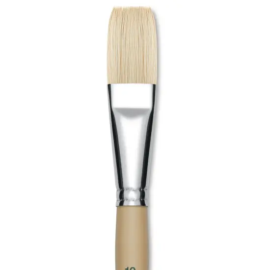 Robert Simmons Signet Brush - Flat, Long Handle, Size 12 {1}