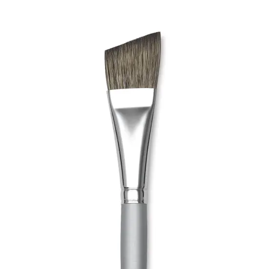 Dynasty Faux Squirrel Brush - Angular, Short Handle, 3/4" {1}