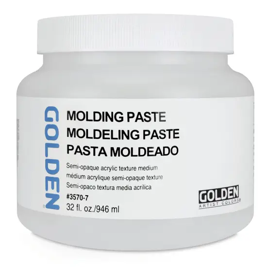 Golden Molding Paste Medium - 32 oz jar {1}