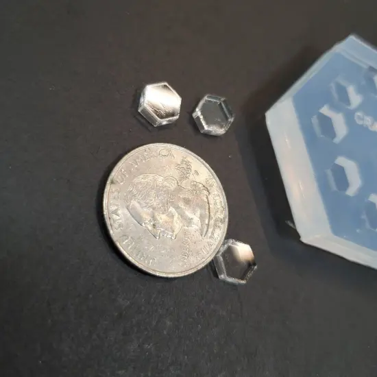 Mini Hexagons Silicone Mold(B8) {2}