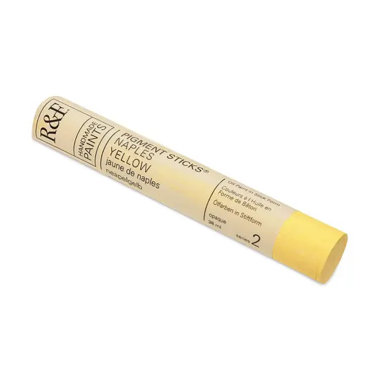 R&F Pigment Stick - Naples Yellow, 38 ml stick {2}