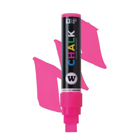 Molotow Chalk Marker - Neon Pink, 15 mm {1}