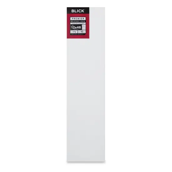 Blick Premier Belgian Linen - 12" x 48", Oil-Primed, 1-3/8" Profile {1}