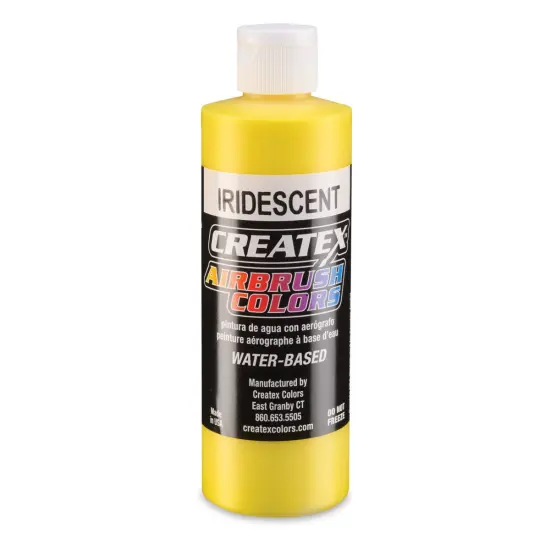 Createx Airbrush Color - 8 oz, Iridescent Yellow {1}