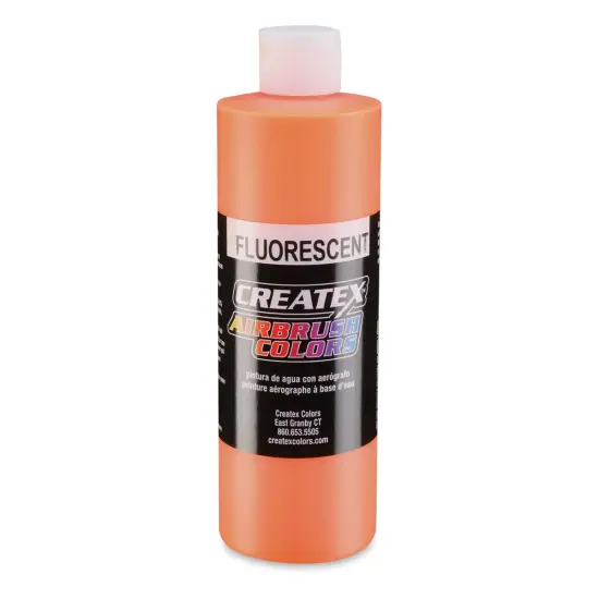 Createx Airbrush Color - 16 oz, Fluorescent Sunburst {1}