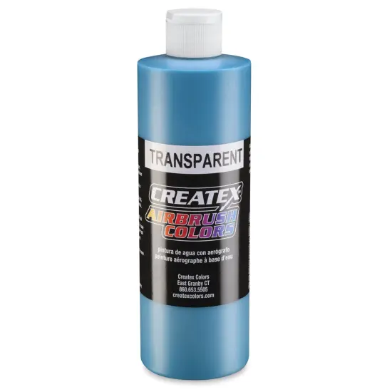 Createx Airbrush Color - 16 oz, Transparent Turquoise {1}