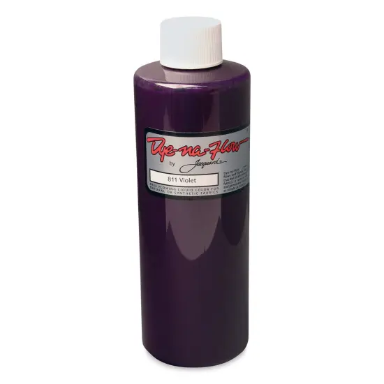 Jacquard Dye-Na-Flow Fabric Color - Violet, 8 oz bottle {1}