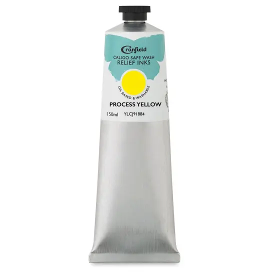 Cranfield Caligo Safe Wash Relief Ink - Process Yellow, 150 ml {1}