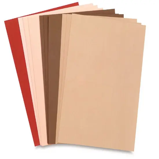 Creativity Street WonderFoam Sheets - Multicultural Colors, 12" x 18" Sheets, Pkg of 10 {1}