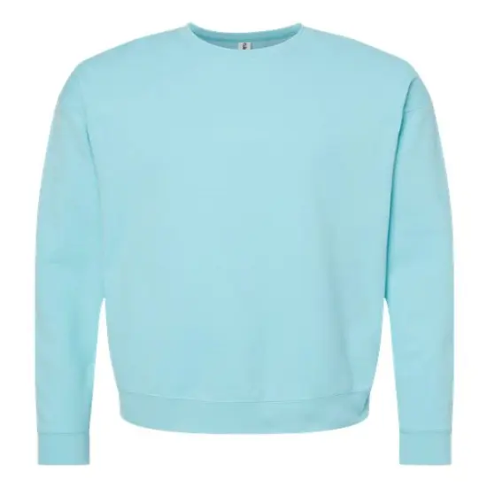 Tultex&reg; Fleece Crewneck Sweatshirt Purist Blue {1}