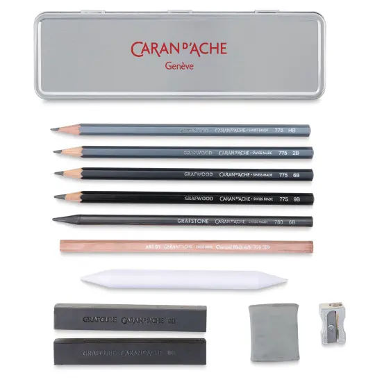 Caran d'Ache Graphite Line Multi-Techniques Sketching Set {1}
