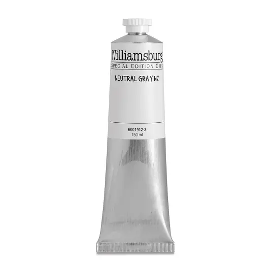 Williamsburg Handmade Oil Paints - Neutral Gray N2, 150 ml tube {2}
