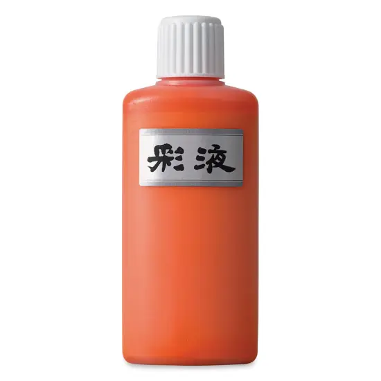 Aitoh Boku-Undo Suminagashi Marbling Ink - Orange, 6.75 oz, Bottle {1}