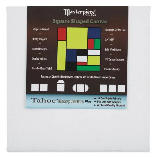 Masterpiece Tahoe Cotton Canvas Shape - Square, 10" x 10" {1}