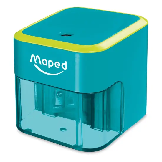 Maped Compact 1-Hole Battery Powered Pencil Sharpener - Blue {1}