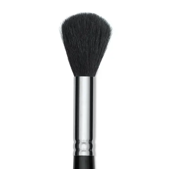 Silver Brush Black Goat Silver Mop Brush - Round, Size 14, Short Handle {1}