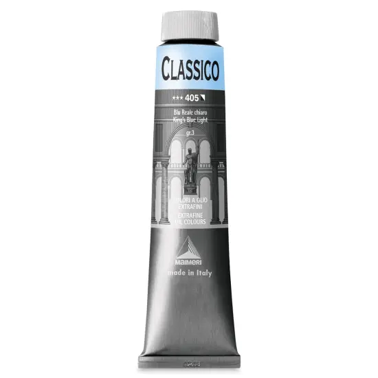 Maimeri Classico Oil Color - King's Blue Light, 200 ml tube {1}