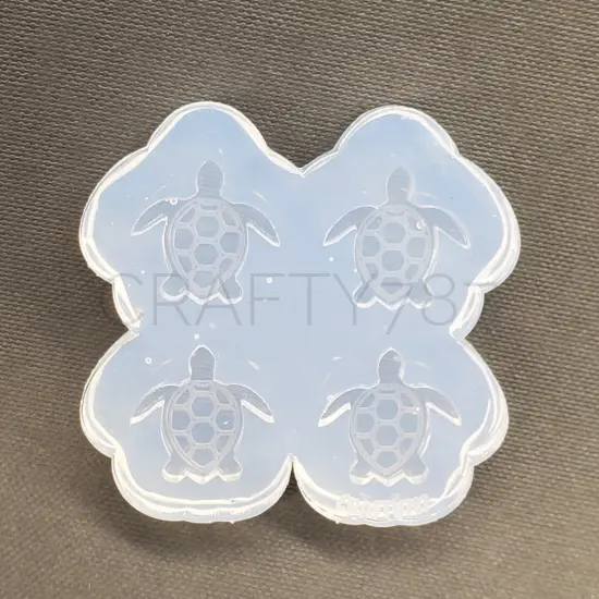 Turtle Studs Earring Mold [Detailed] (A9) {4}