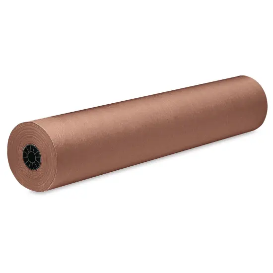 Rainbow Duo-Finish Economy Kraft Paper - 36" x 1000 ft, Brown {1}