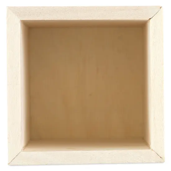 MultiCraft Wood Desk Organizer - Square {1}