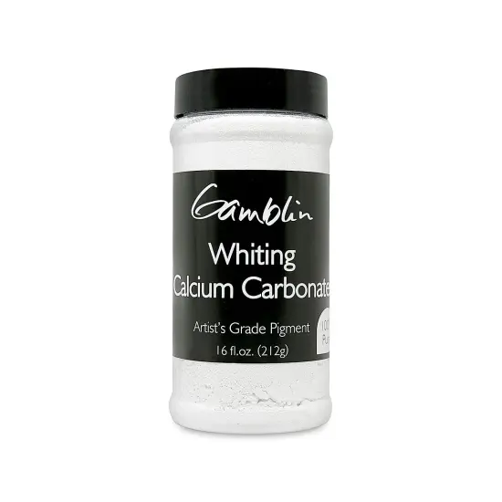 Gamblin Whiting Calcium Carbonate - 16 oz bottle {1}