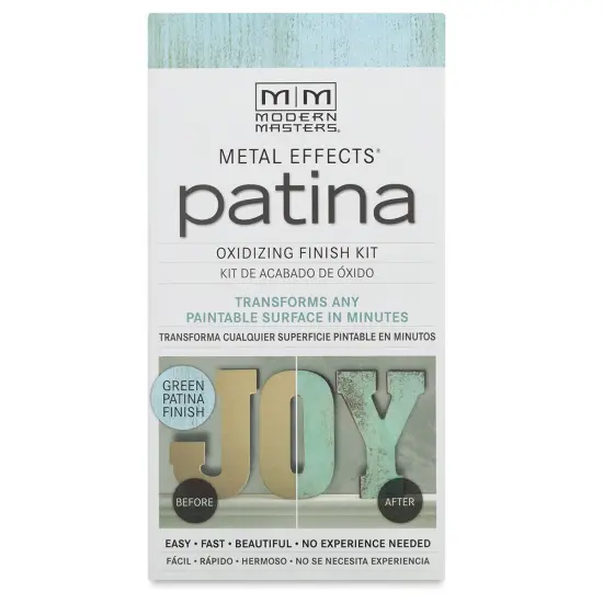 Metal Effects Patina Oxidizing Finish Kit, Green Patina {1}