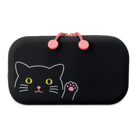 PuniLabo Zipper Pouch - Black Cat {1}