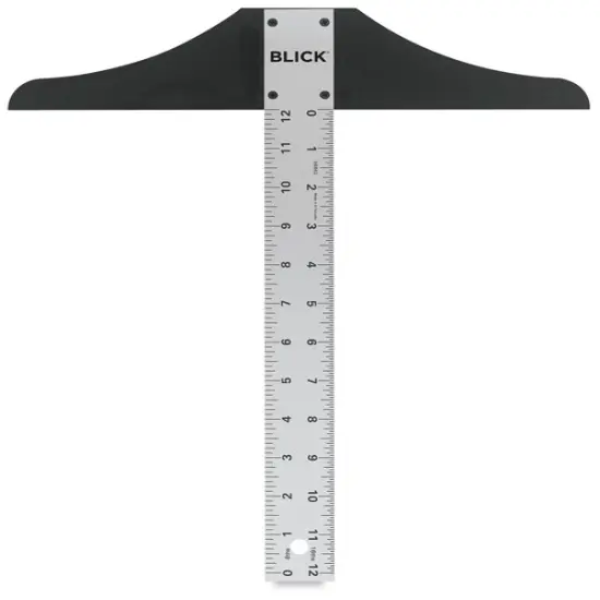 Blick Standard Aluminum T-Square - 12" {1}