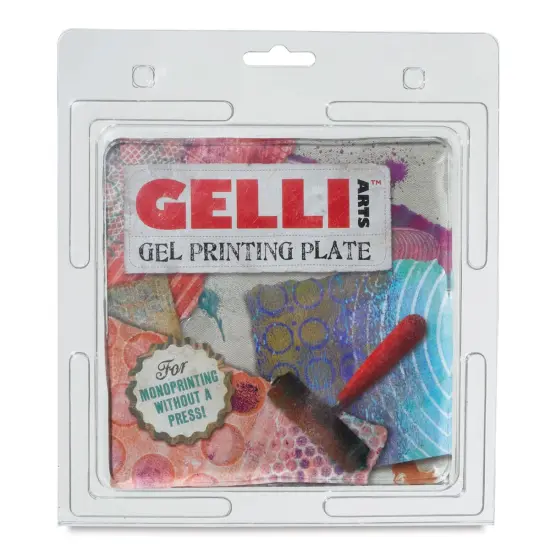 Gelli Arts Gel Printing Plate - 6" x 6" x 3/8", Rectangle {2}