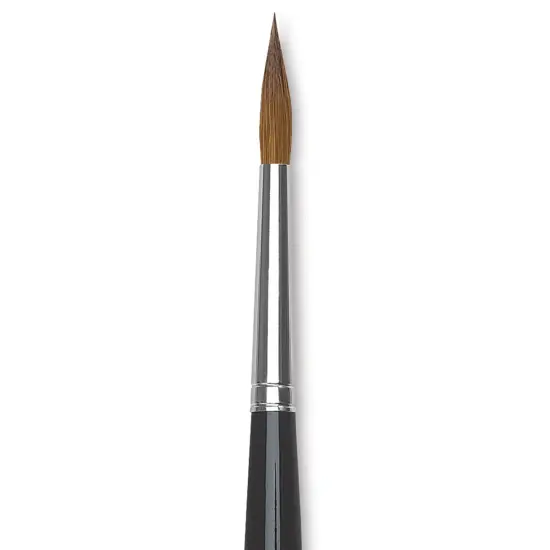 Da Vinci Maestro Kolinsky Brush - Long Tapered Round, Short Handle, Size 6 {1}